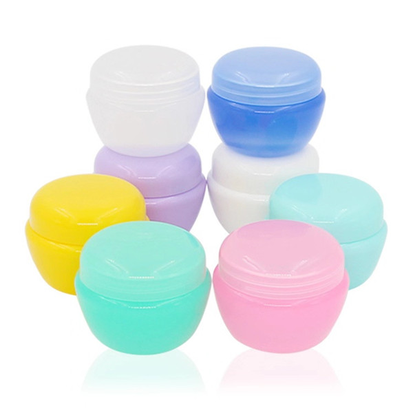 30g Plastic PP jar container with plastic lid cap,facial cream jar,Mushroom sample bottle