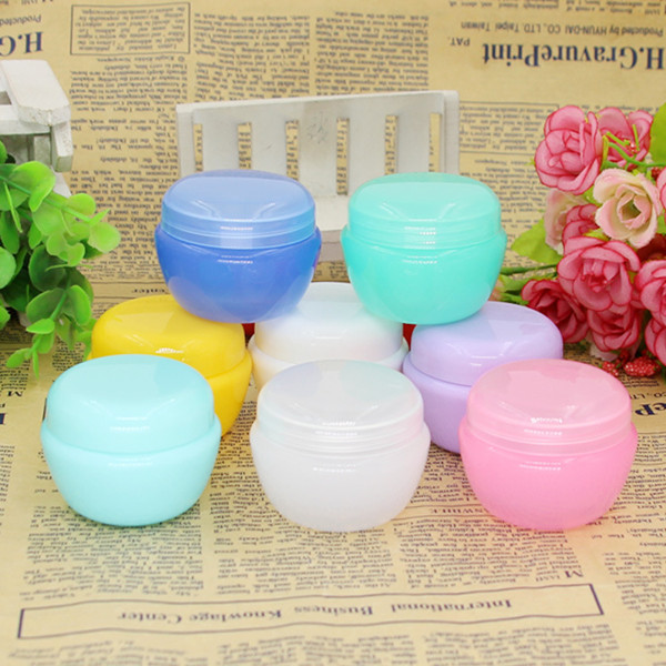 30g Plastic PP jar container with plastic lid cap,facial cream jar,Mushroom sample bottle