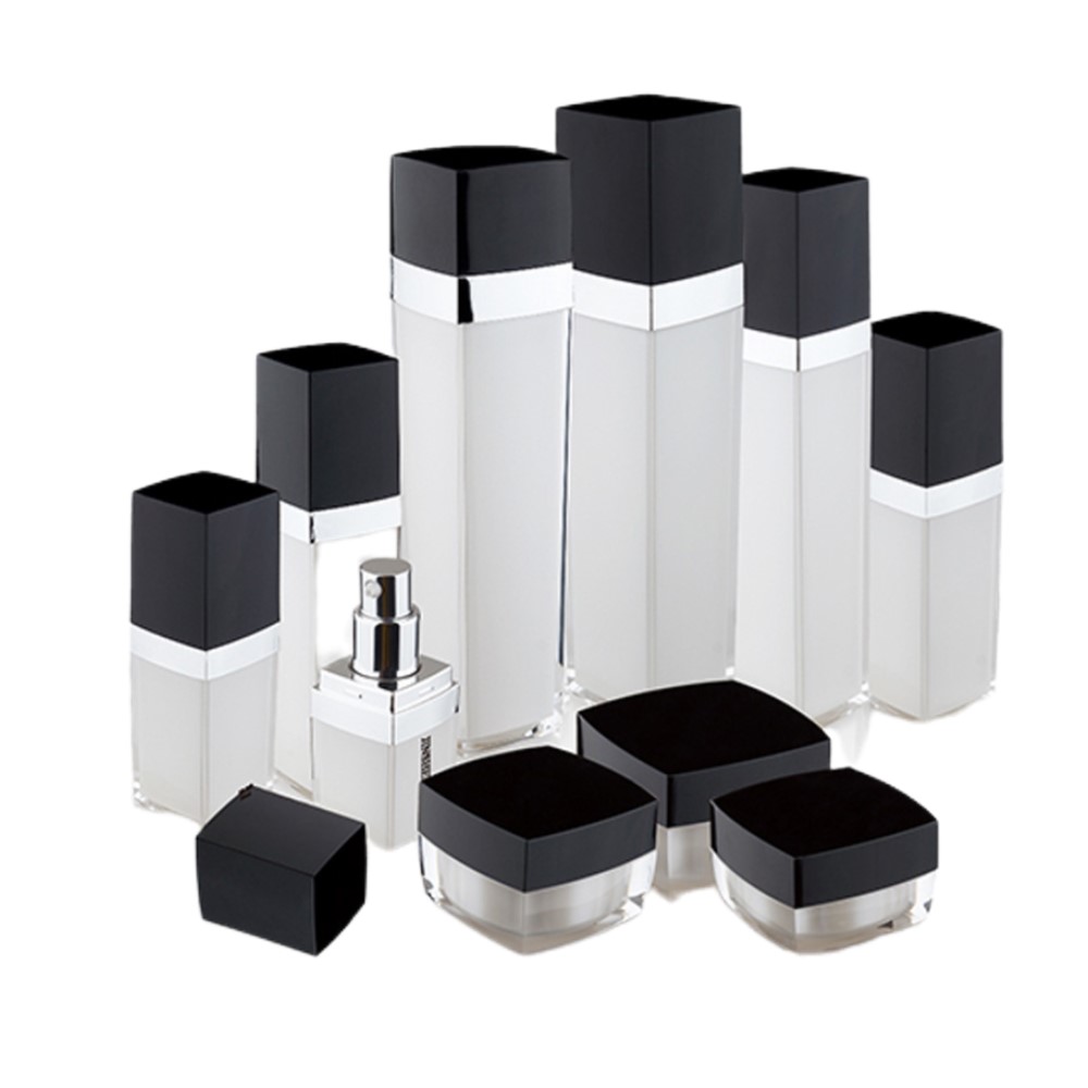 30g Square Acrylic Cosmetic Cream Jar Container