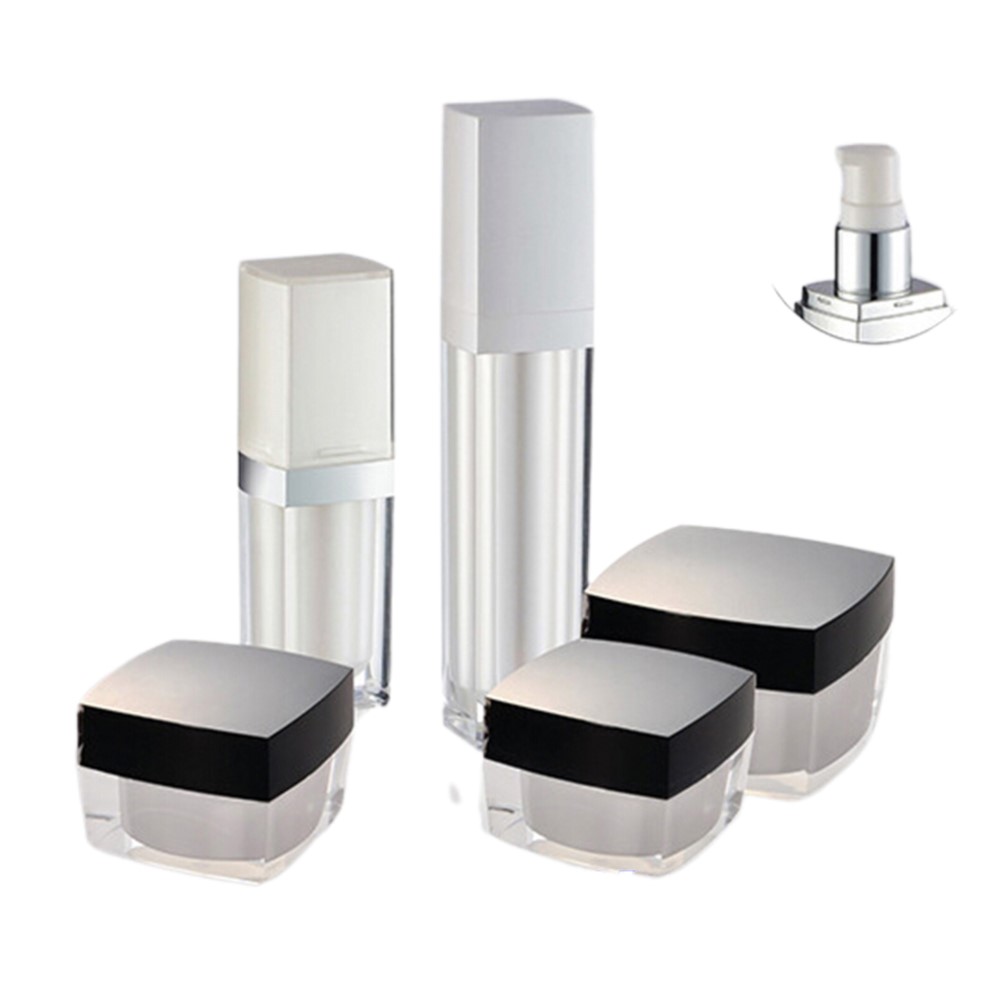 30g Square Acrylic Cosmetic Cream Jar Container
