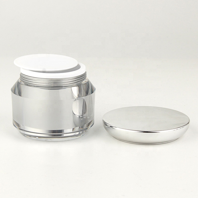 30g custom acrylic container packaging bottles empty plastic cream jars for cosmetics