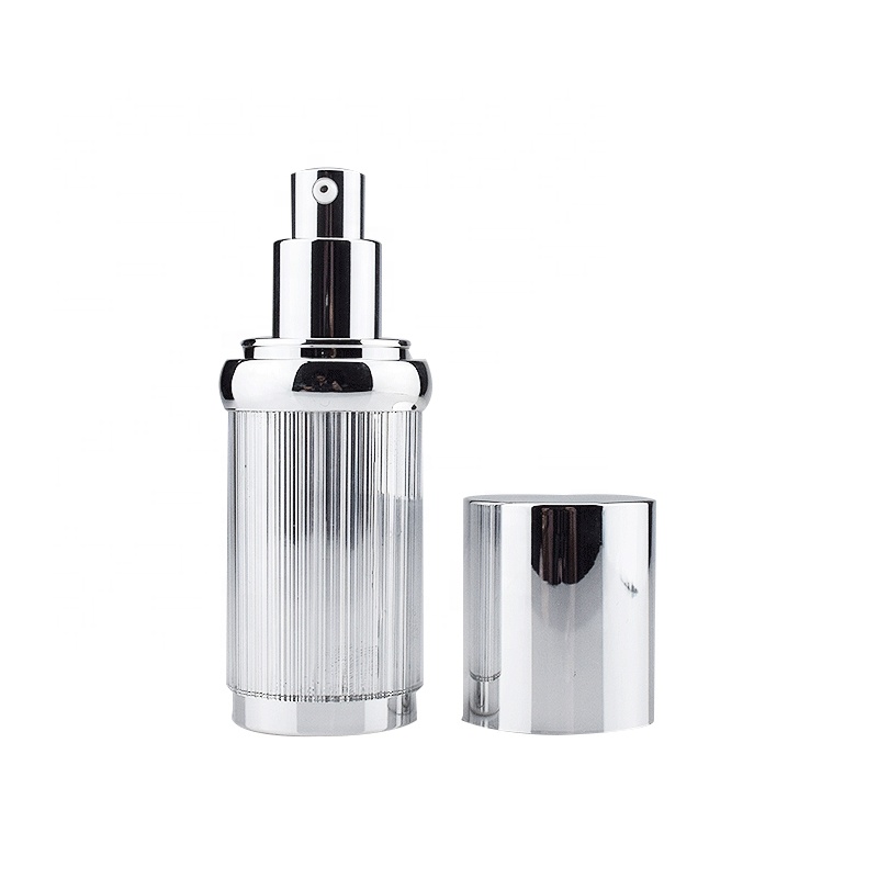 30g custom logo luxury white acrylic makeup container cosmetic cream jar