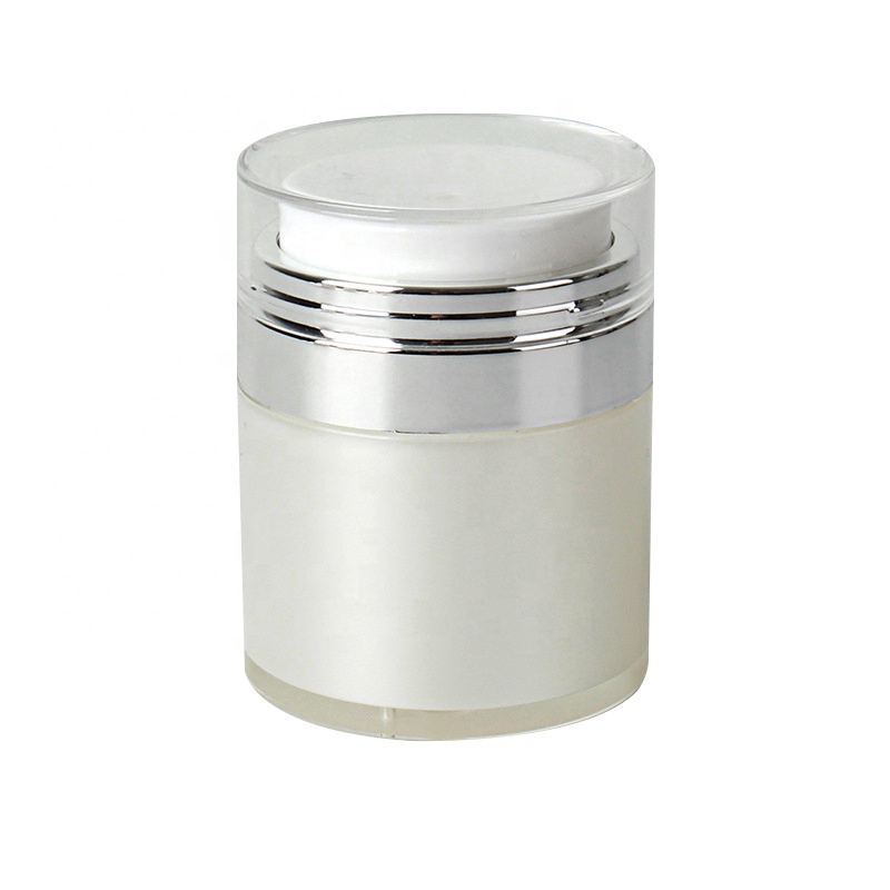 30g custom makeup AS plastic lotion bottle empty cream pump jars