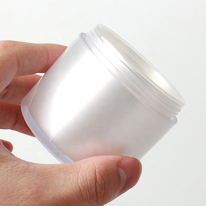 30g custom makeup AS plastic lotion bottle empty cream pump jars