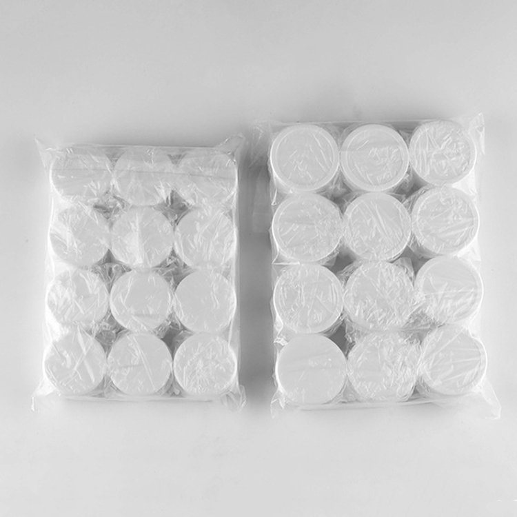 30g empty round PS plastic double wall cream jar