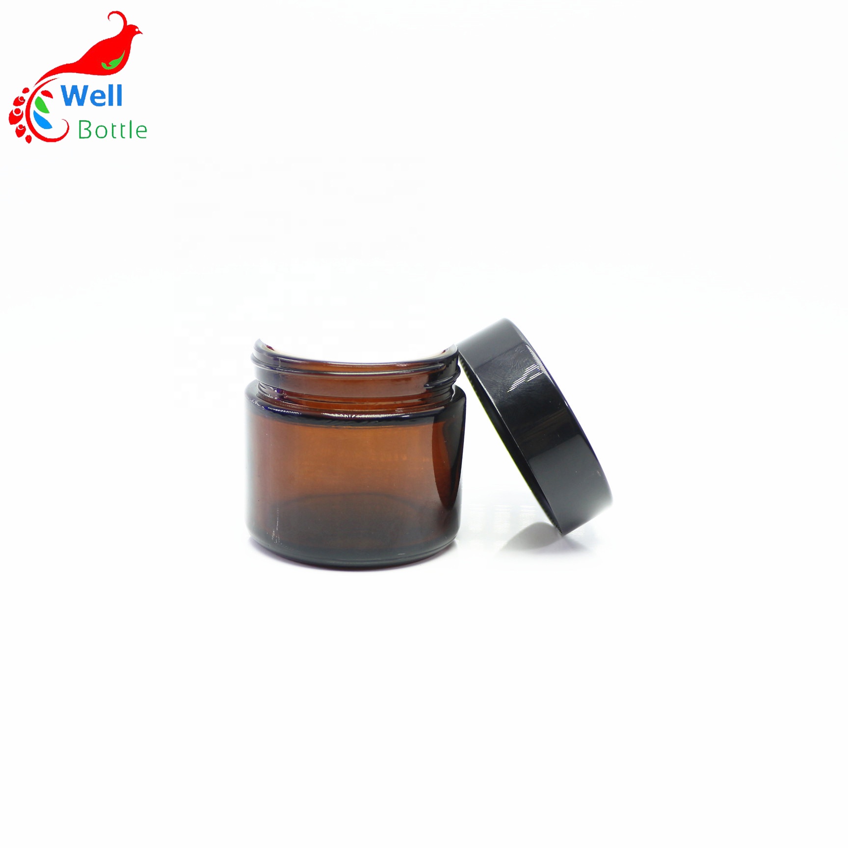 30g glass cosmetic jar cream jar with lid in stock GJ-1-2A