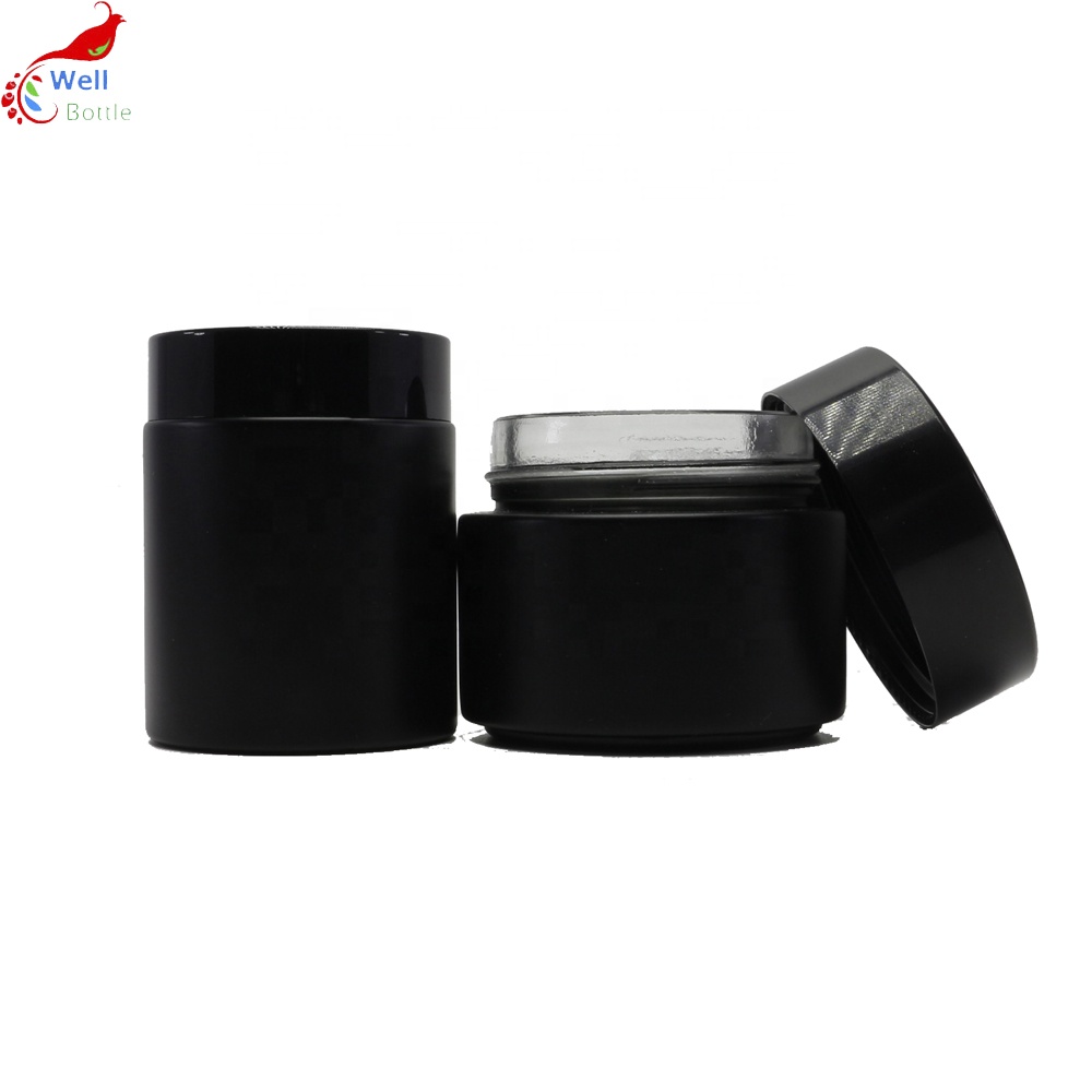 30g glass cosmetic jar cream jar with lid in stock GJ-1-2A