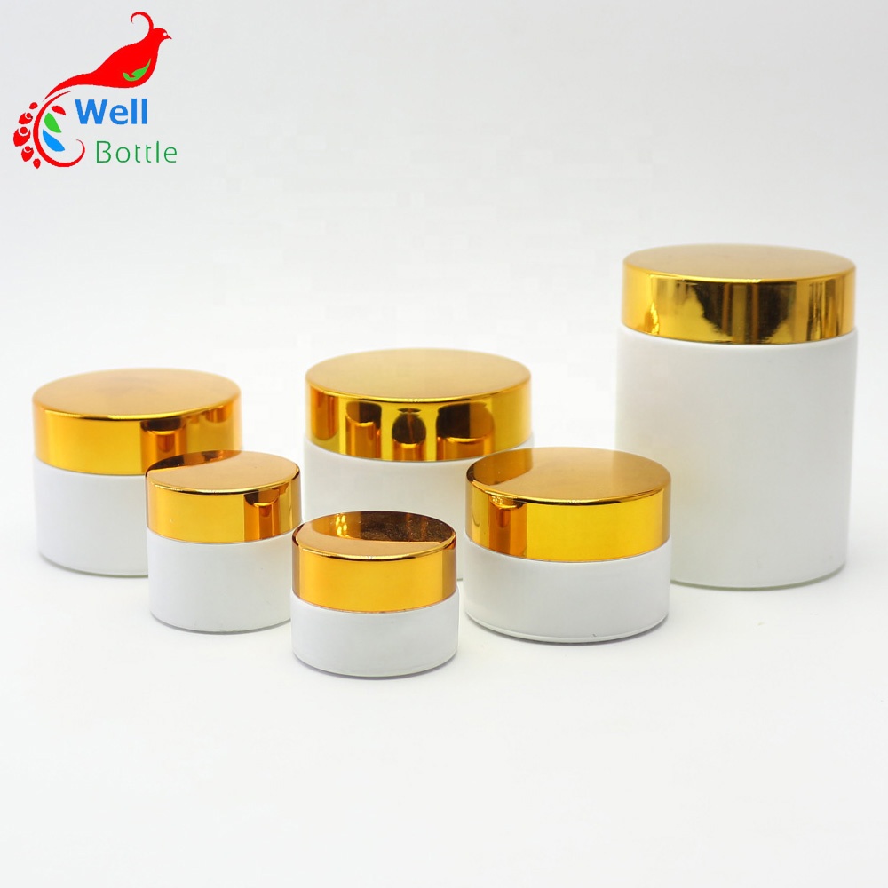 30g glass cosmetic jar cream jar with lid in stock GJ-1-2A