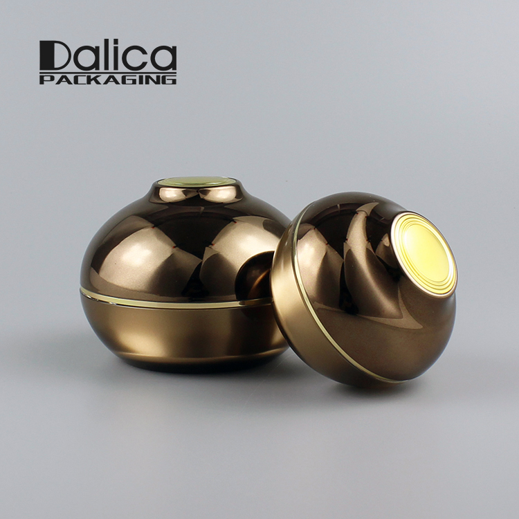 30g pearl pink elegant round acrylic facial cream jar