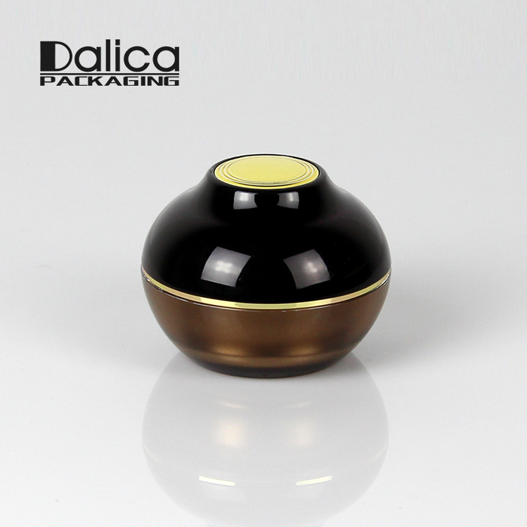 30g pearl pink elegant round acrylic facial cream jar