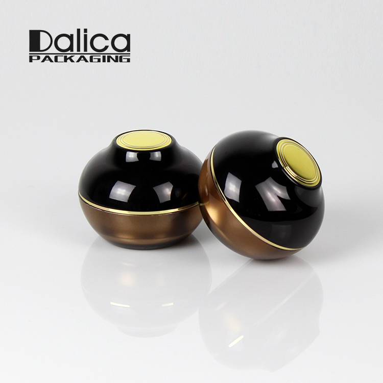 30g pearl pink elegant round acrylic facial cream jar