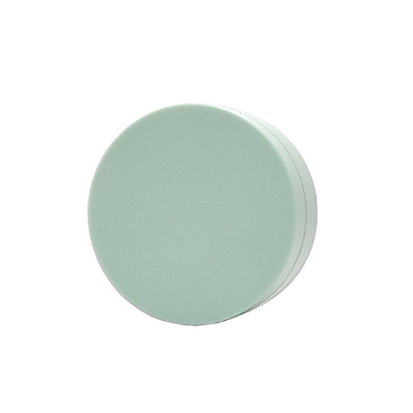 30g plastic green Loose Powder Jar, plastic empty cosmetic powder container