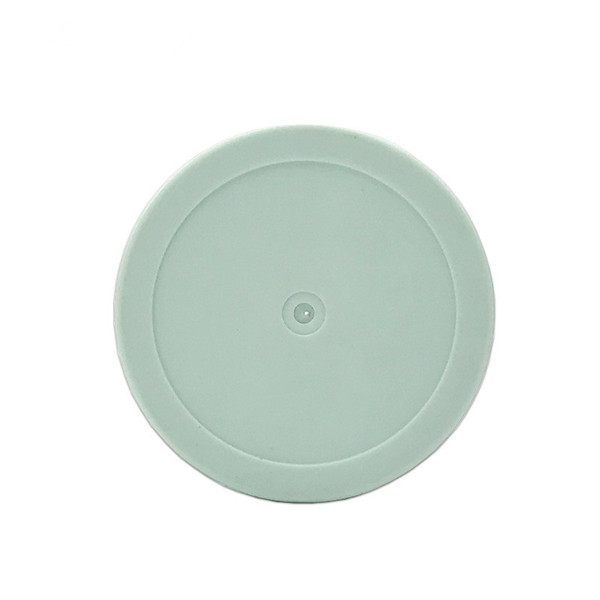 30g plastic green Loose Powder Jar, plastic empty cosmetic powder container