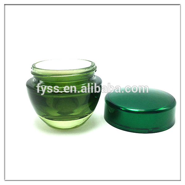 30g round face cream jar eye serum jar glass cosmetic jar container