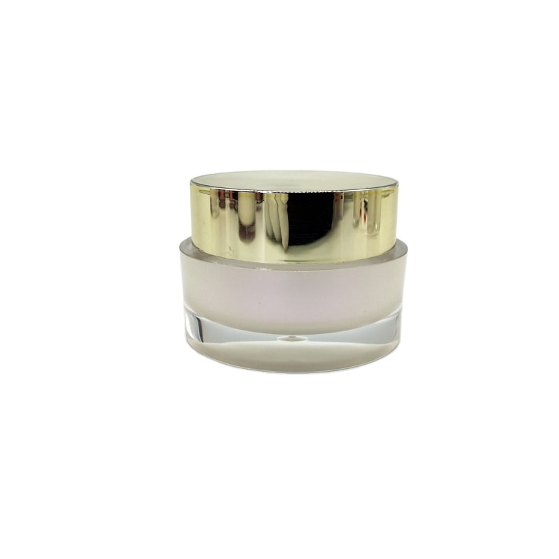 30g round little cap plastic cosmetic  cream jar acrylic cream bottle skincare packaging
