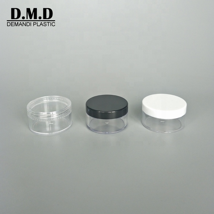 30grams 30ml 30 ml 30 grams plastic empty clear transparent cosmetic lip scrub jar with screw lid