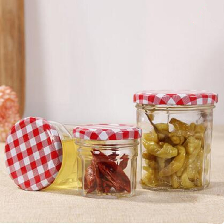 30ml 100ml 150ml 200ml 250ml 350ml Mini Cute Jam Glass Container wedding glass candy jar