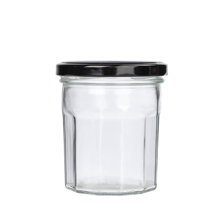 30ml 100ml 150ml 380ml Glass Bottle With Screw Lid For Honey Jam Jar Unique Shape Factory Price