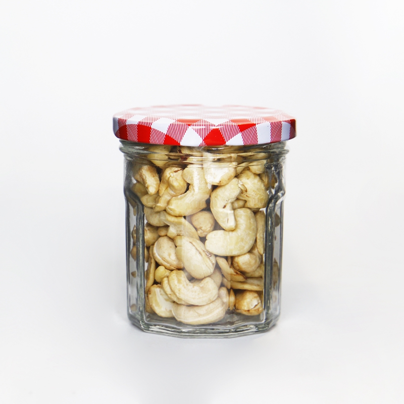 30ml 100ml 200ml 250ml Clear Storage Glass Bottle Glass Food Jam Jar