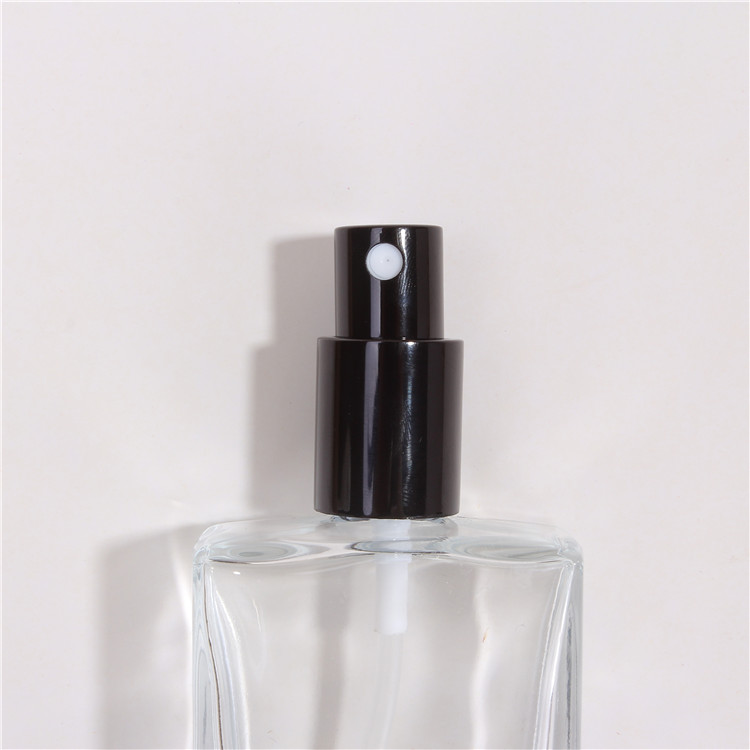 30ml 100ml Square Glass Bottle With Gold Color Cover For Perfume Essential Oil Fast Delivery