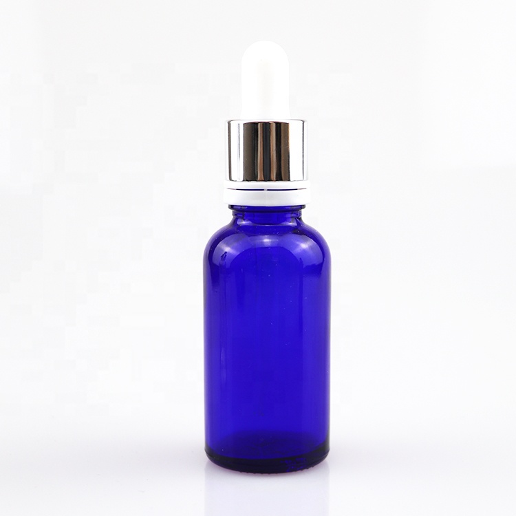 30ml 1oz 1ounce cobalt blue glass bottles essential oil drop bottle amber glass dropper bottles with tamper proof cap