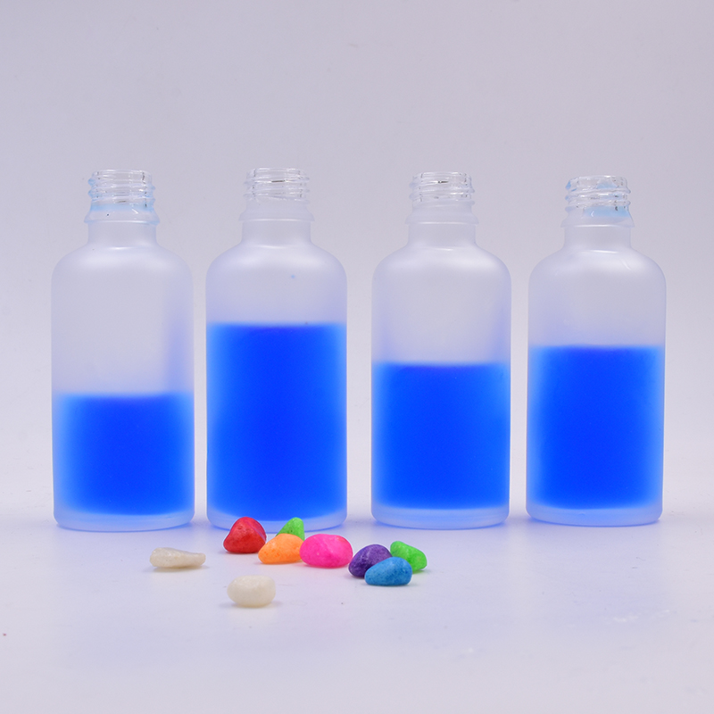 30ml 1oz Glass essential oil dropper bottle with bamboo lid