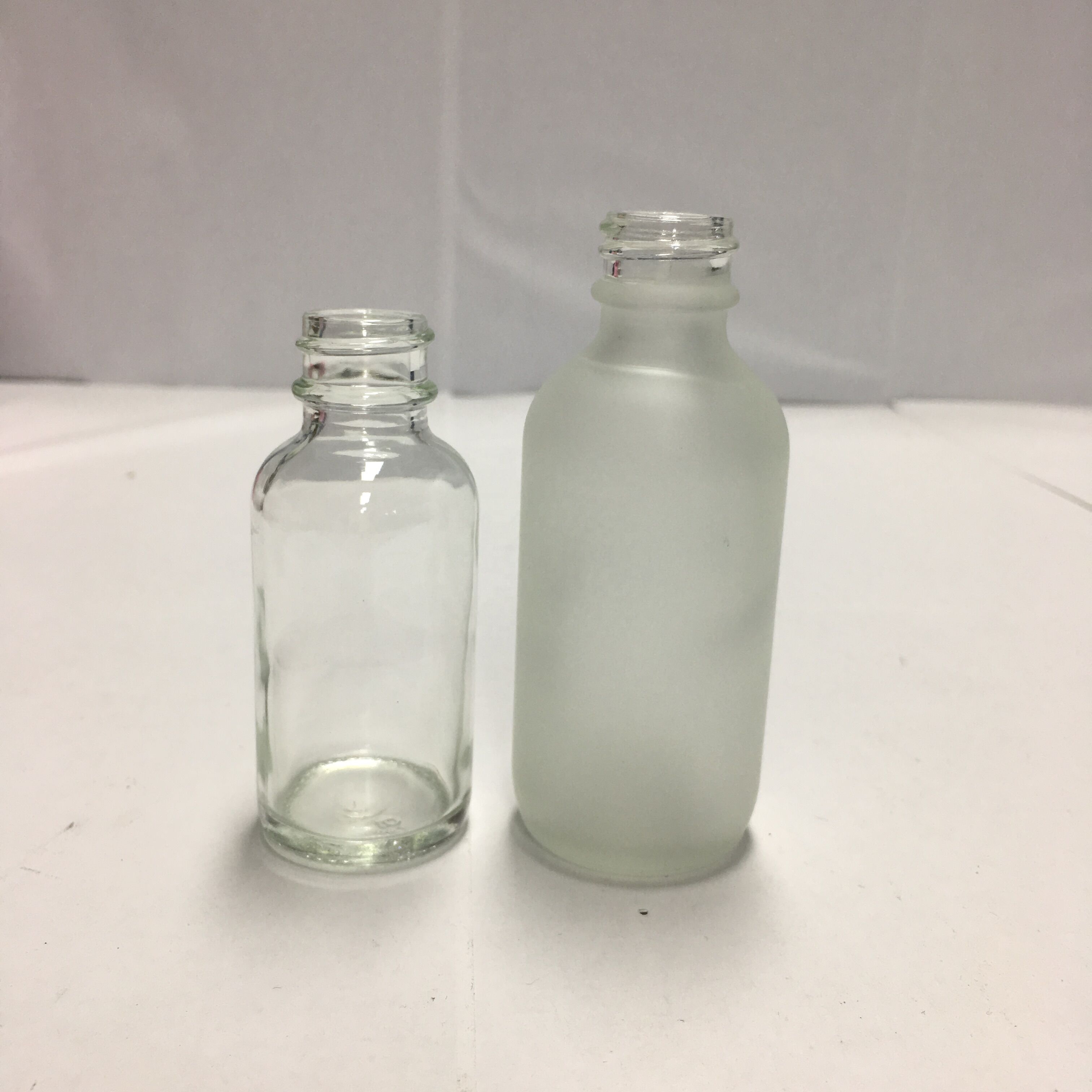 30ml 1oz clear boston glass dropper bottle for essential oil package