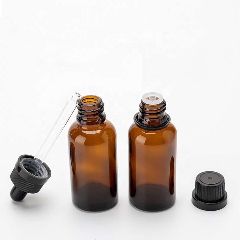 30ml 1oz frosted glass dropper bottle/cosmetic jars/wholesale glass bottles