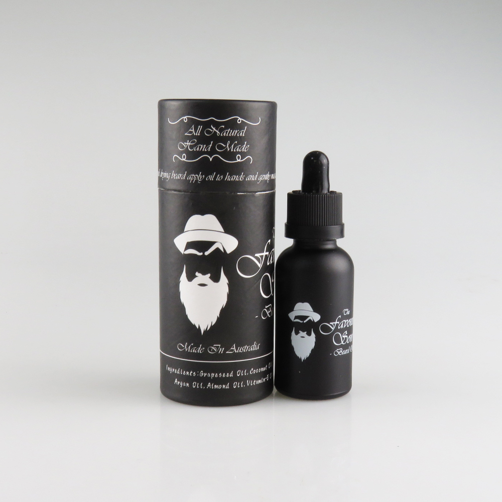 30ml 1oz matt frosted black eliquid glass dropper silk screen bottle with paper tube
