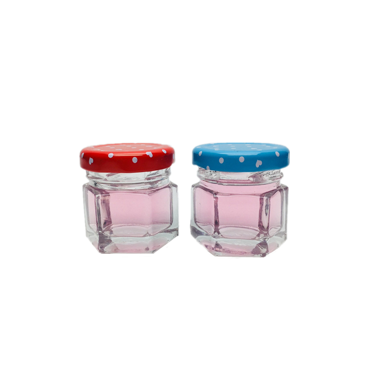 30ml 1oz mini glass can glass jar for honey jam baby food cubilose lead-free glass container