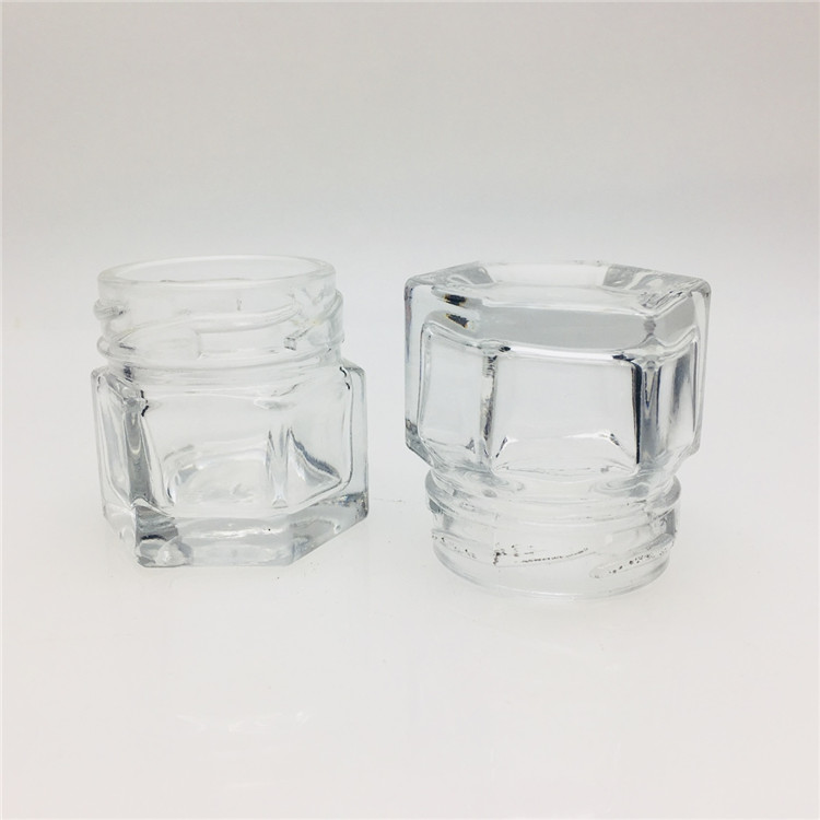 30ml 1oz mini glass can glass jar for honey jam baby food cubilose lead-free glass container