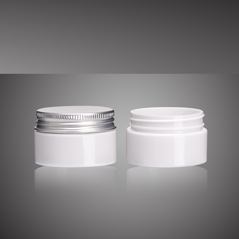 30ml - 250ml cosmetic container wide mouth plastic PET cream jar with lid for facial body cream