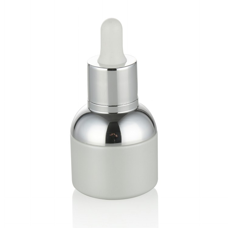 30ml 30g high quality free samples unique special shape cosmetic serum storage face essentia oil bottle with pipette dropper