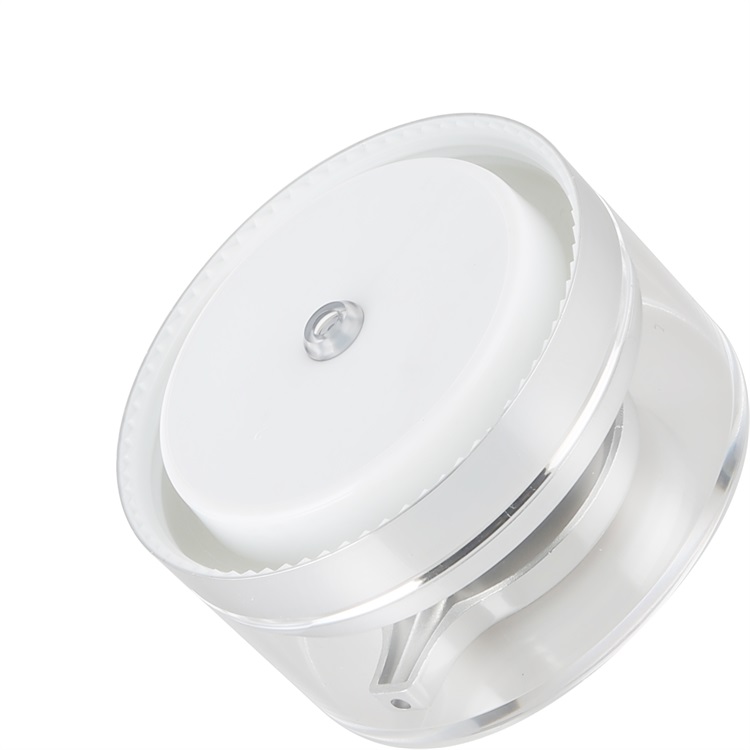 30ml 30g white plastic airless press cream jar