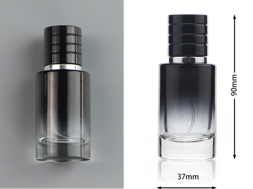 30ml 35ml empty fine mist spray unique design glass perfume bottles