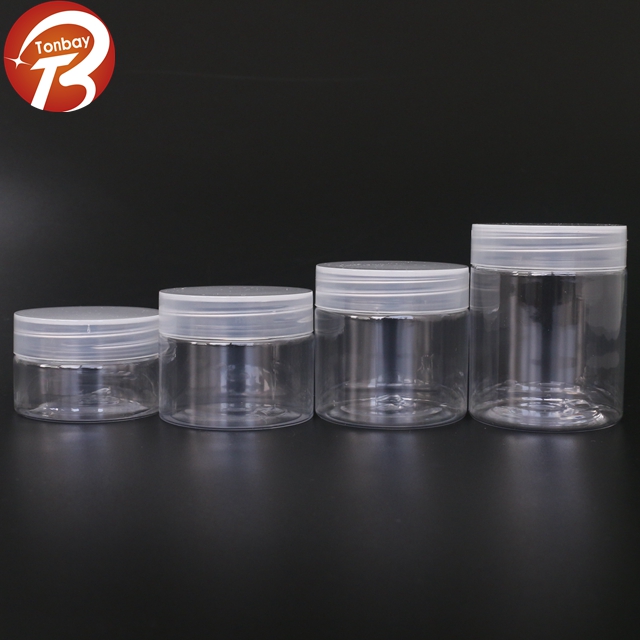 30ml 40ml 50ml 60ml 80ml 120ml 100ml 150ml 200ml 250ml 300ml clear PET plastic jar