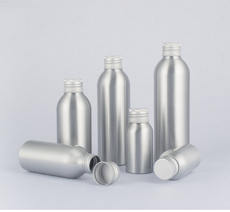 30ml-500ml Custom Empty Refill Aluminum Metal Mist Spray Bottle with White Black Sprayer