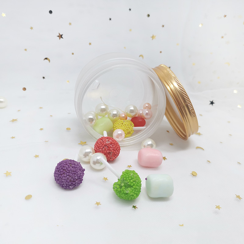 30ml-500ml wide mouth food grade pet plastic jar for hair wax body butter cosmetic container