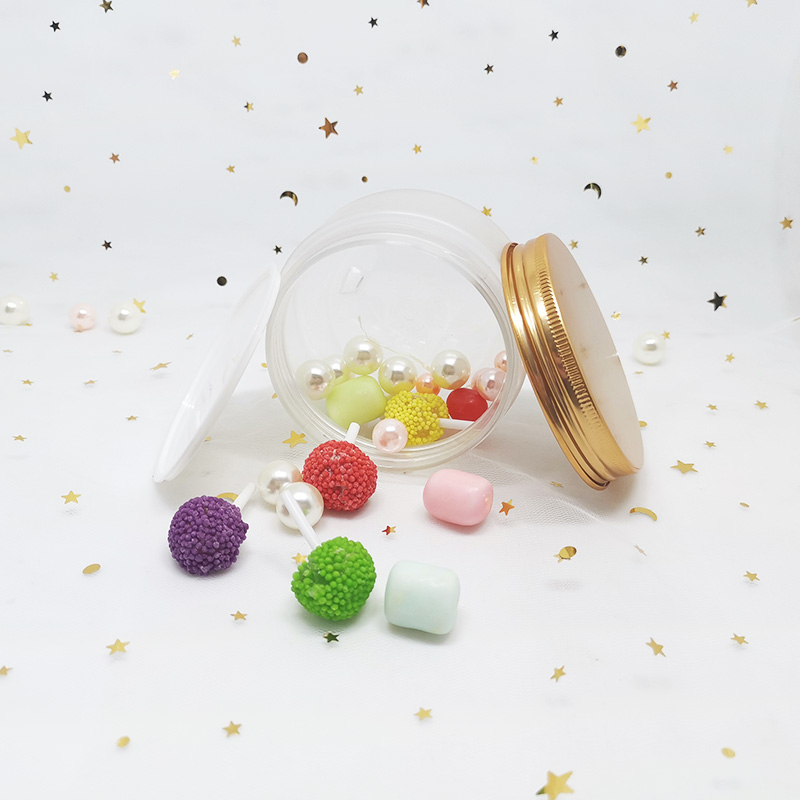 30ml-500ml wide mouth food grade pet plastic jar for hair wax body butter cosmetic container