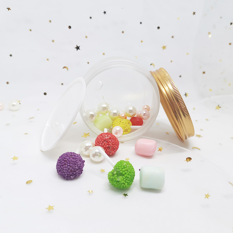 30ml-500ml wide mouth food grade pet plastic jar for hair wax body butter cosmetic container