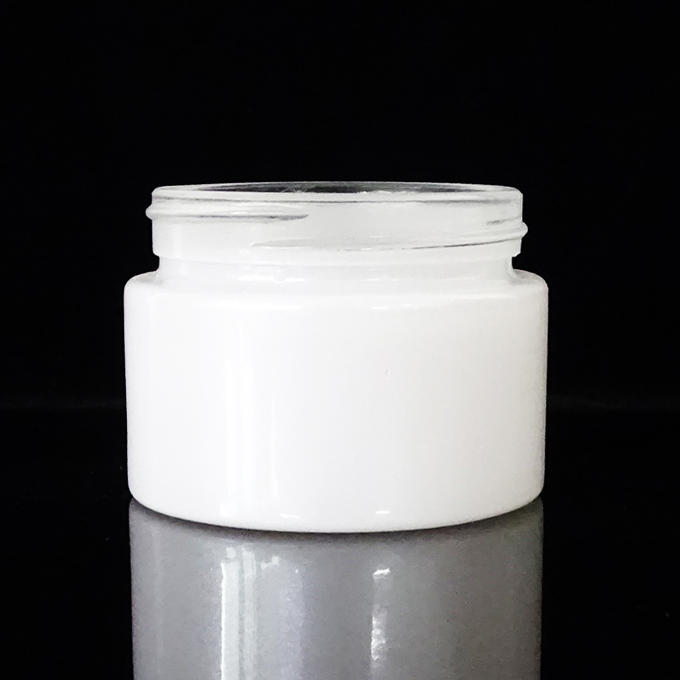 30ml 50g 100g 60ml 60g screw lid White cosmetic container packaging cream glass jar