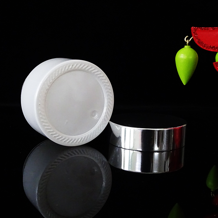 30ml 50g 100g 60ml 60g screw lid White cosmetic container packaging cream glass jar