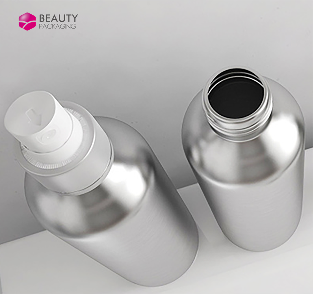 30ml 50ml 100 ml 120ml 150ml 250ml wholesale silver aluminum bottle with screw lid