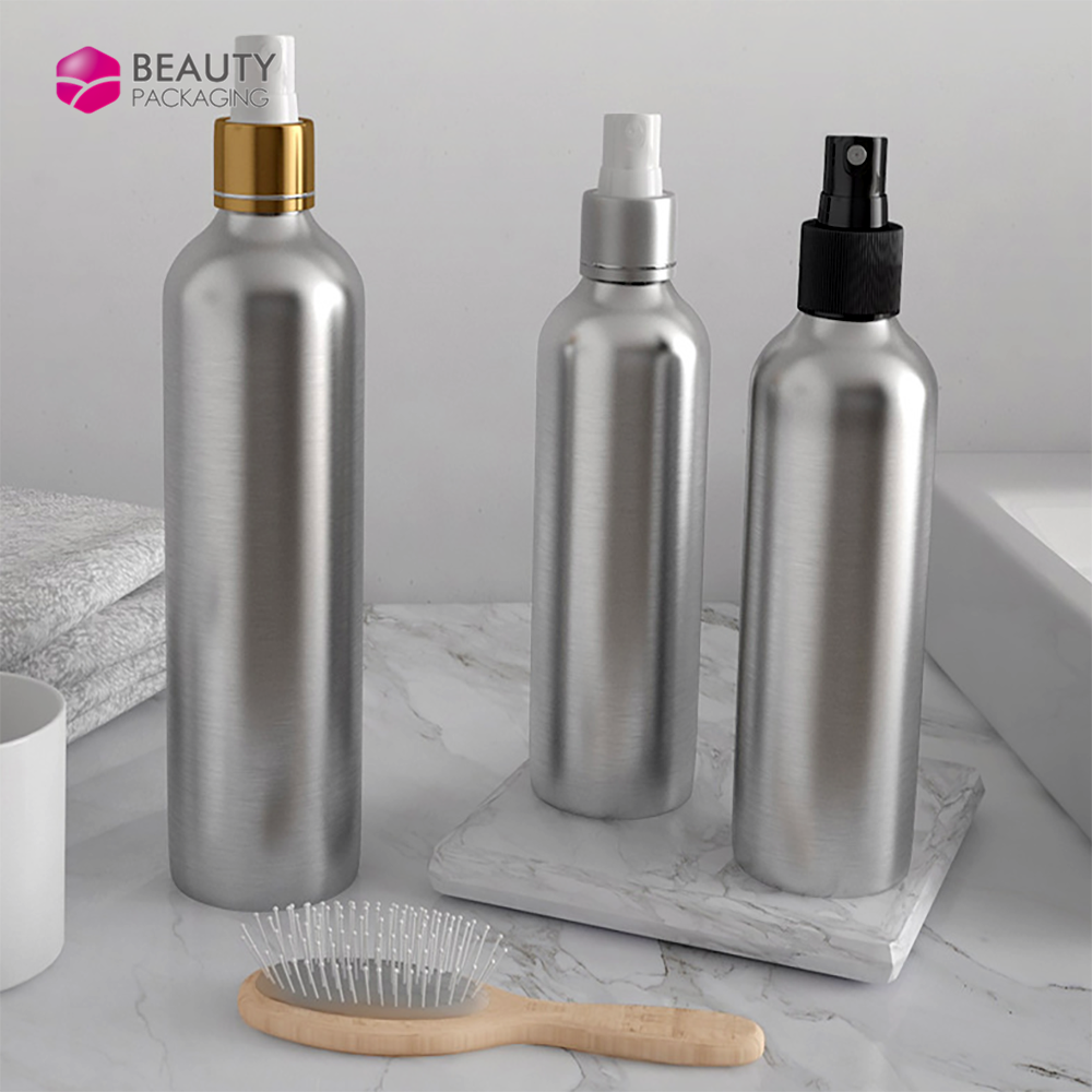 30ml 50ml 100 ml 120ml 150ml 250ml wholesale silver aluminum bottle with screw lid