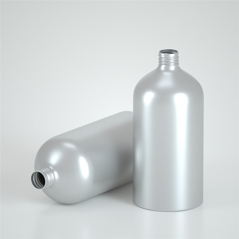 30ml 50ml 100ml 120ml 150ml 200ml 250ml 500ml aluminum bottle with pointed mouth lid factory price