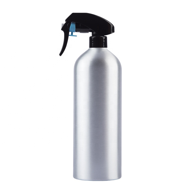 30ml 50ml 100ml 120ml 150ml 200ml 250ml 500ml aluminum bottle with trigger spray cap for perfume cosmetic packing