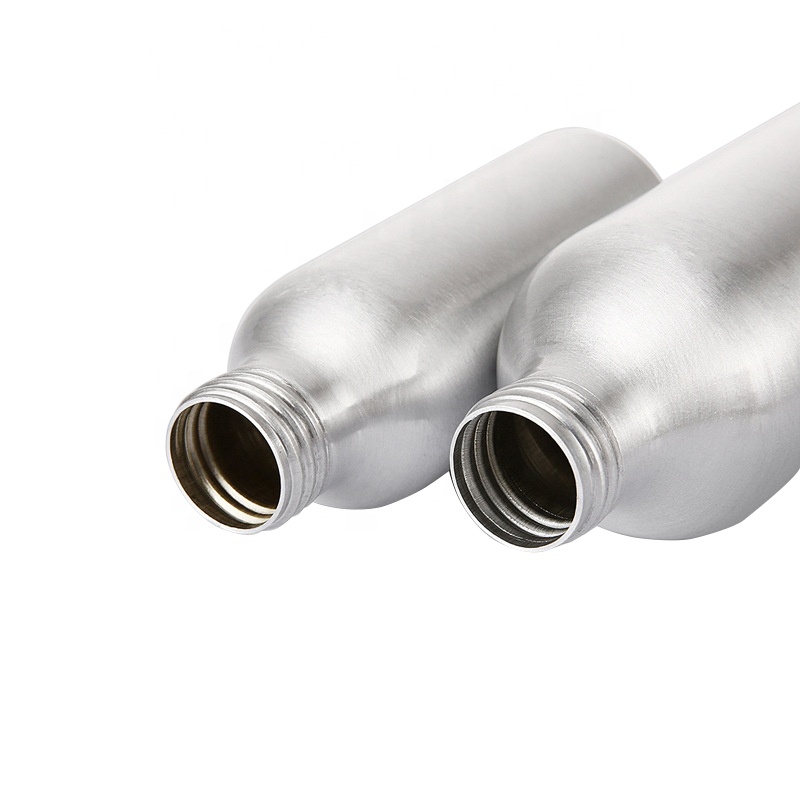 30ml 50ml 100ml 120ml 150ml 250ml 500ml Aluminum Bottle with Silver Screw Cap