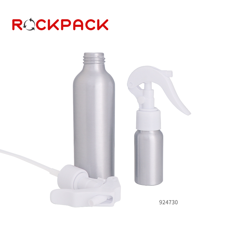 30ml 50ml 100ml 120ml 150ml 250ml Customized cosmetic empty fine mist 500ml aluminum spray bottle with trigger spray