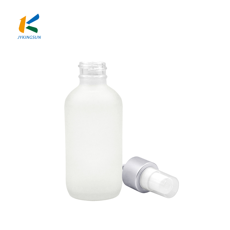 30ml 50ml 100ml 120ml 150ml frosted glass cosmetic essential oil bottle with spray or pump cap