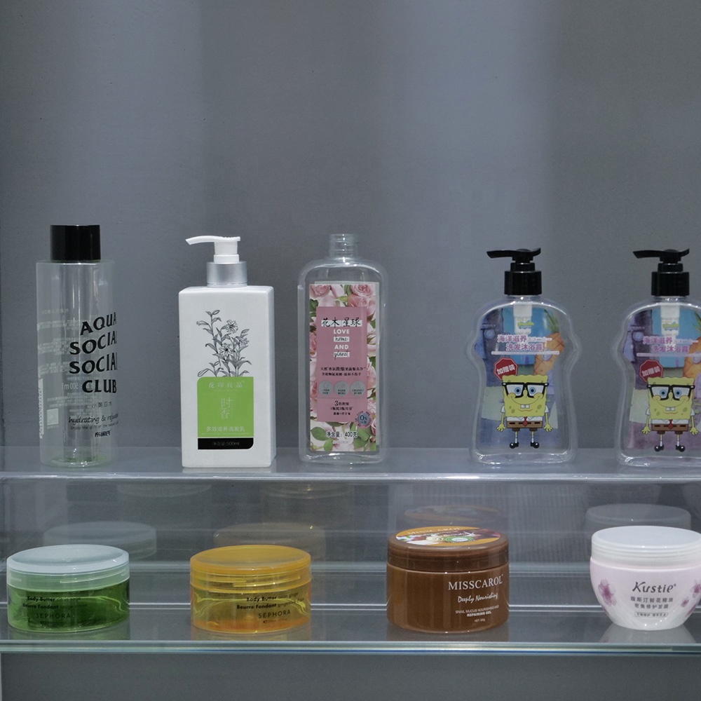 30ml 50ml 100ml,120ml 200ml 250ml 500ml Plastic cosmetic bottle jars with lid Cream Jar bottle